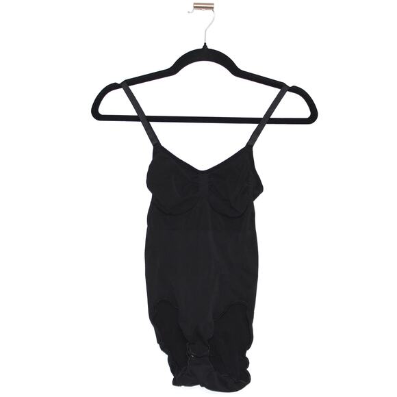 SKIMS Seamless Sculpt Brief Bodysuit In Onyx Black Size 2XL - Picture 2 of 6